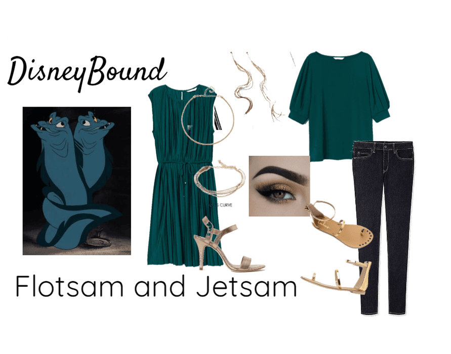 DisneyBound Flotsam and Jetsam