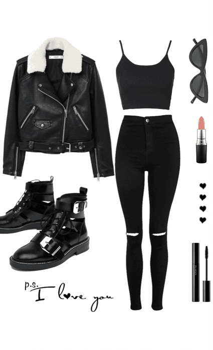 All Black Fall Outfit