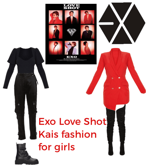 Exo Love Shot Kais Fashion For Girls Outfit Shoplook