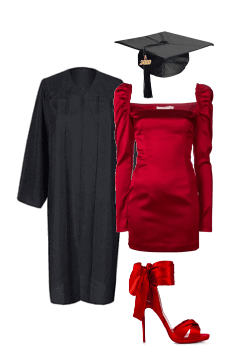 Graduation In Red