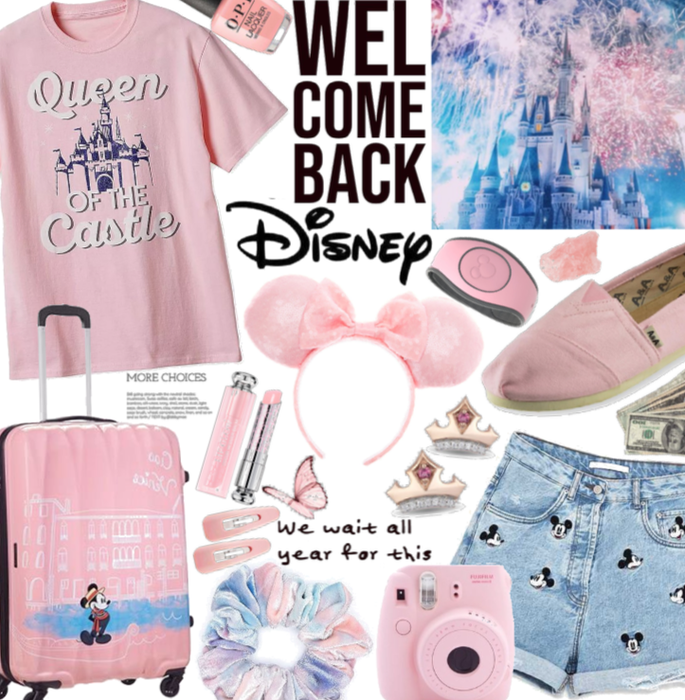 Welcome Back Disney| pink Disney