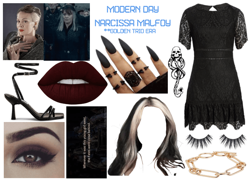 modern day characters 83: Narcissa Malfoy (GTE)