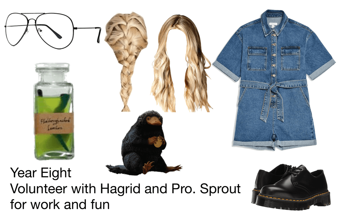 Year Eight - Volunteer with Hagrid and Pro. Sprout