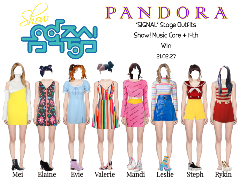PANDORA [Music Core] 'SIGNAL' Performance