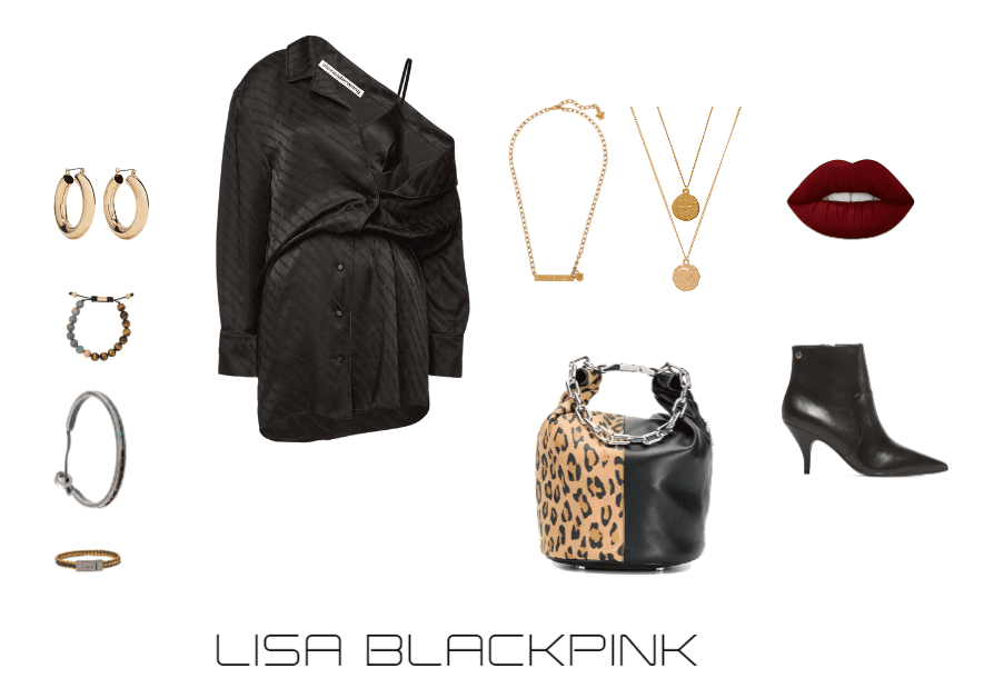 #lisablackpink night out outfit