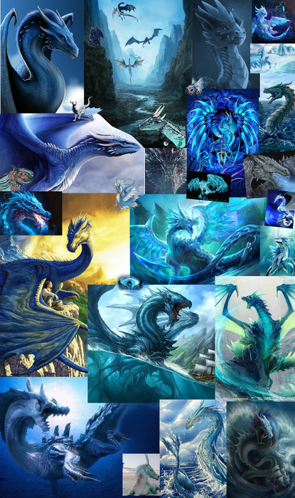 Deep Blue Dragons