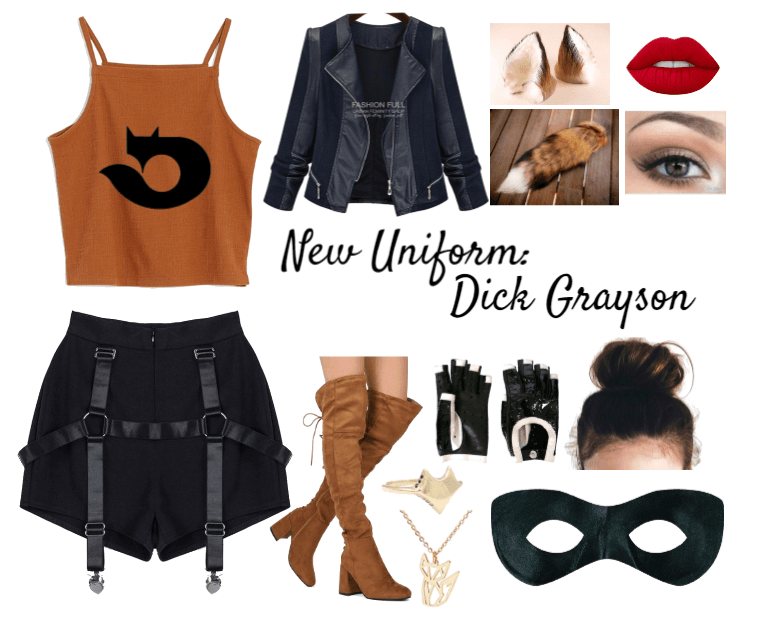 New Uniform: Dick Grayson