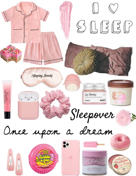 Pink sleepover