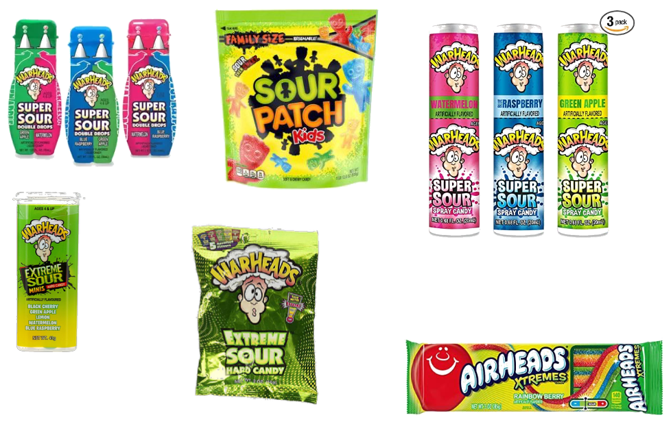 sour candy