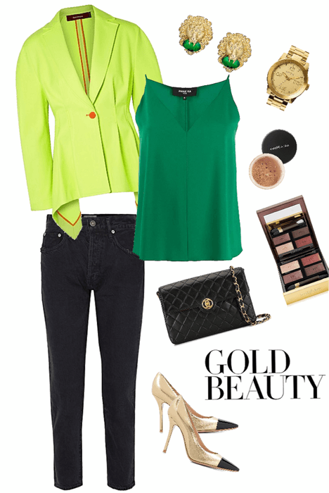 Bright color type - Evening look