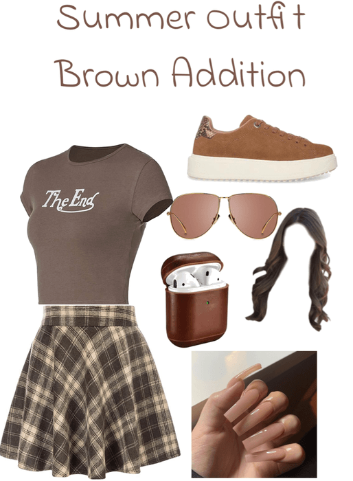 Summer Outfit! (Brown Addition)