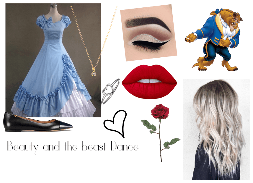 Beauty and the beast dance outfit