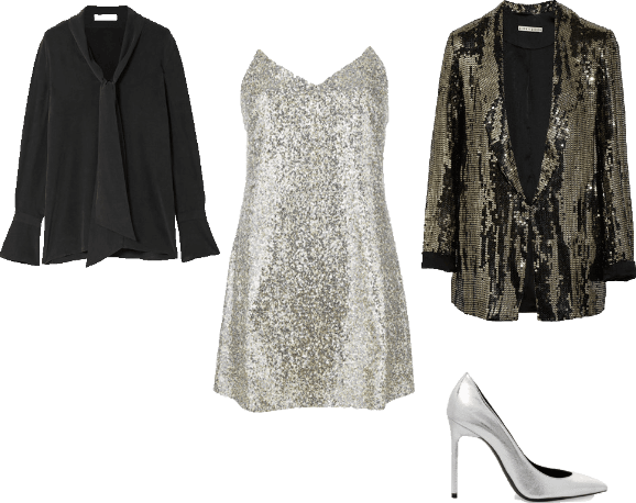 sequined night out