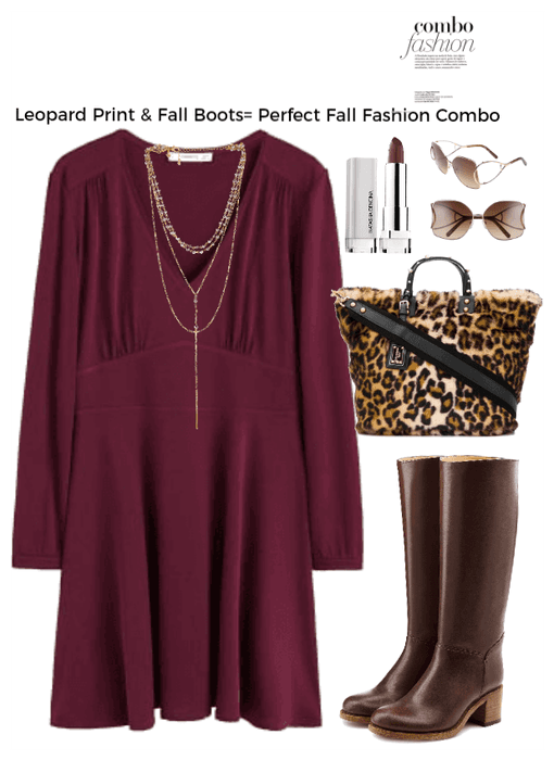 Combo Fashion: Leopard Print + Fall Boots