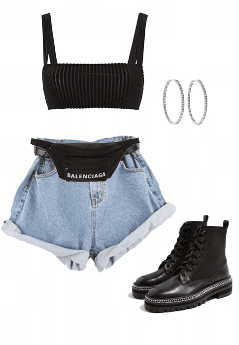 simple festival outfit