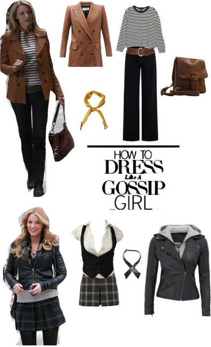Serena Van der Woodsen- gossip girl Outfit