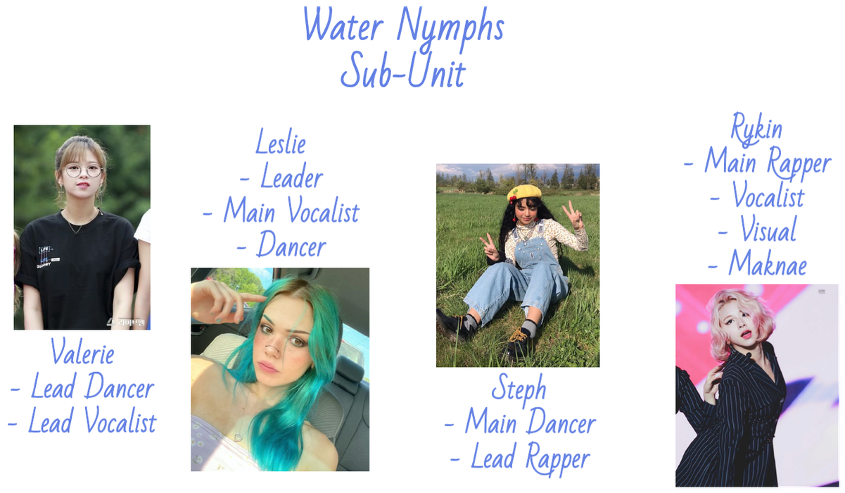 W*Nymphs Lineup