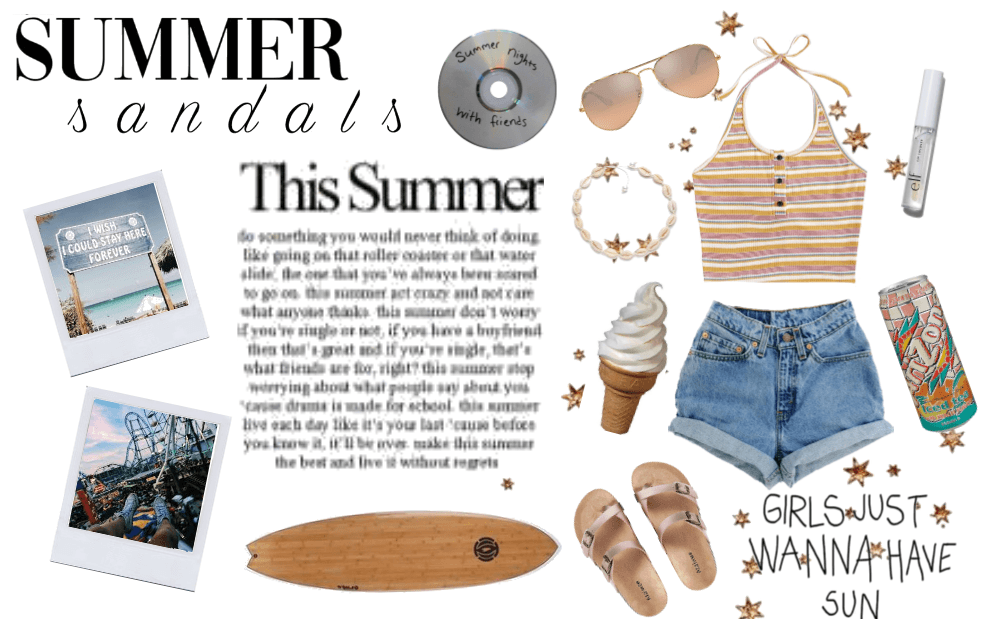 Summer Sandal outfit