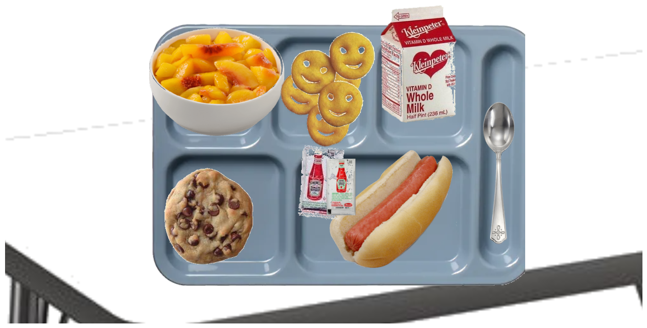 school lunch in the US!