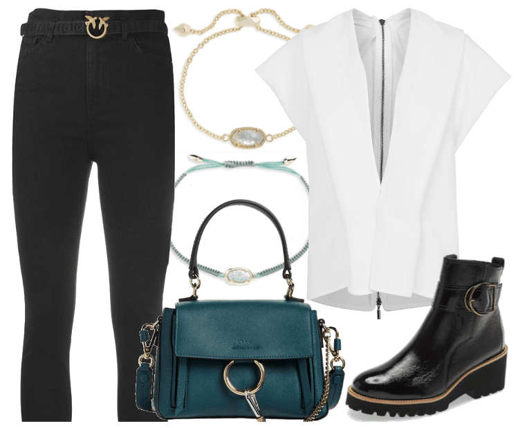 touches of teal and gold