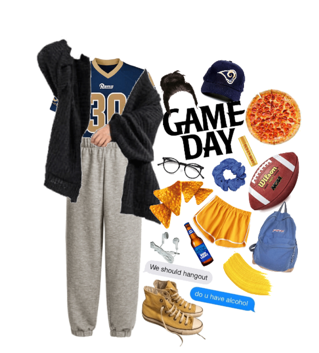 a lazy game day