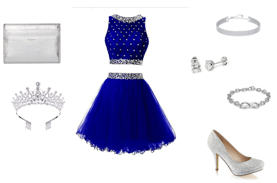 Blue Prom Outfit