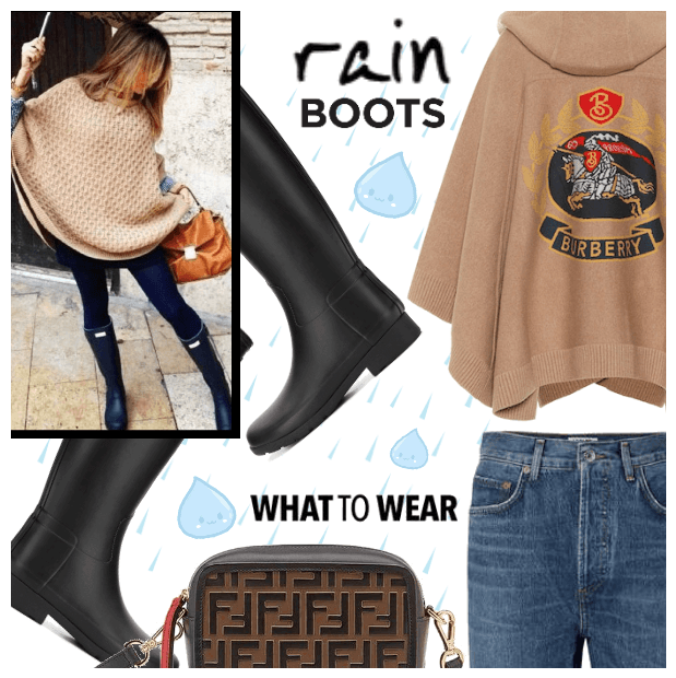 How to Wear Rain Boots