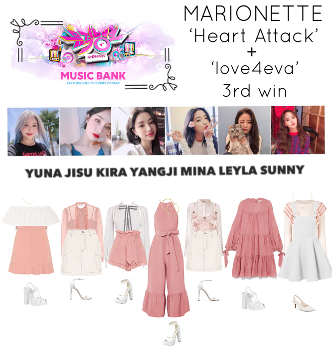 {MARIONETTE} Music Bank Stage ‘Heart Attack’ + ‘love4eva’