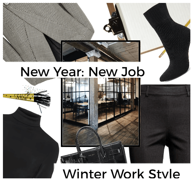 New Year-New Job: Winter Work Style