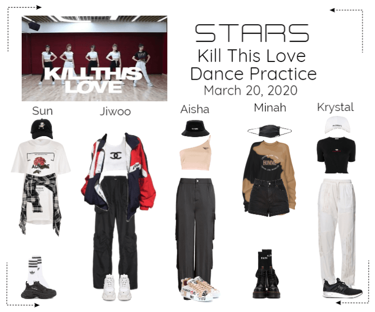 STARS | Kill This Love Dance Practice