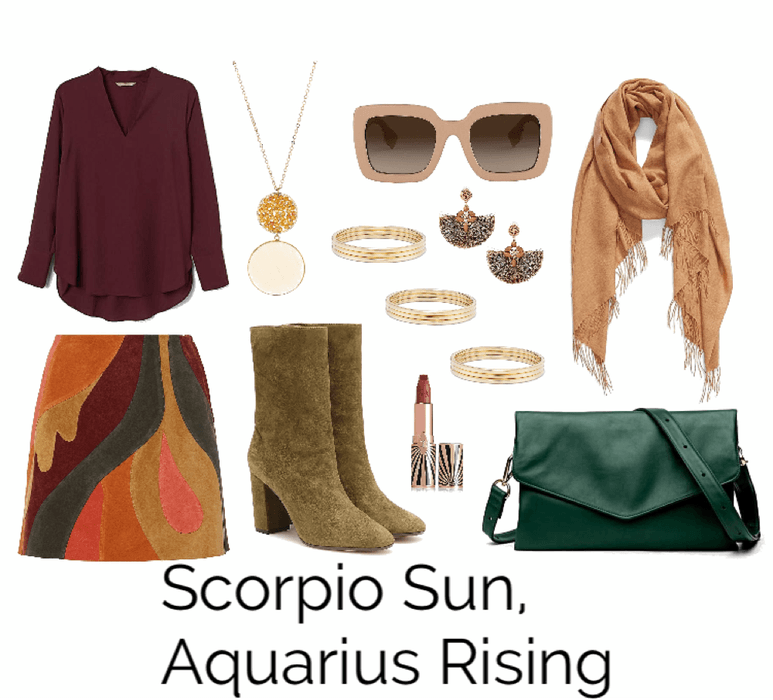 Scorpio Sun, Aquarius Rising