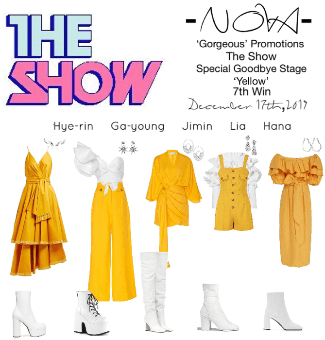 -NOVA- ‘Yellow’ The Show Stage