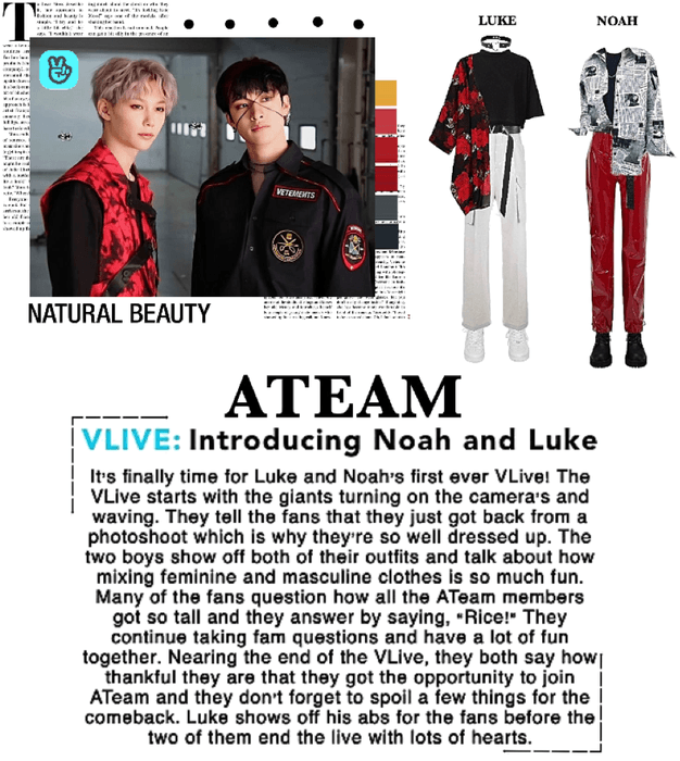 VLive: Introducing Noah & Luke!