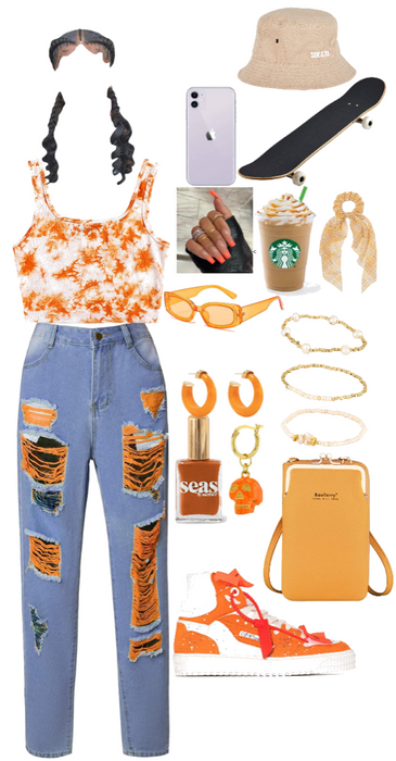 outfit:🧡🟠🔶🔸🟧