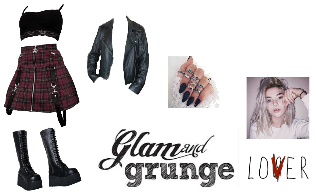 glam and grunge
