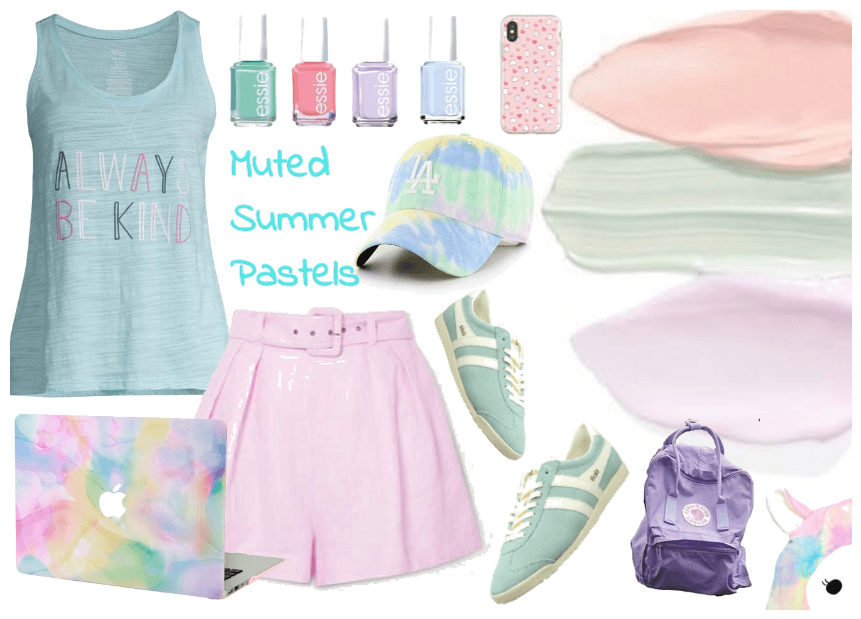 Muted Summer Pastels