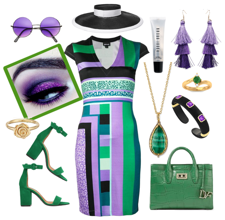 Violet and Green