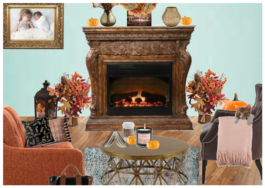 eclectic fall decor