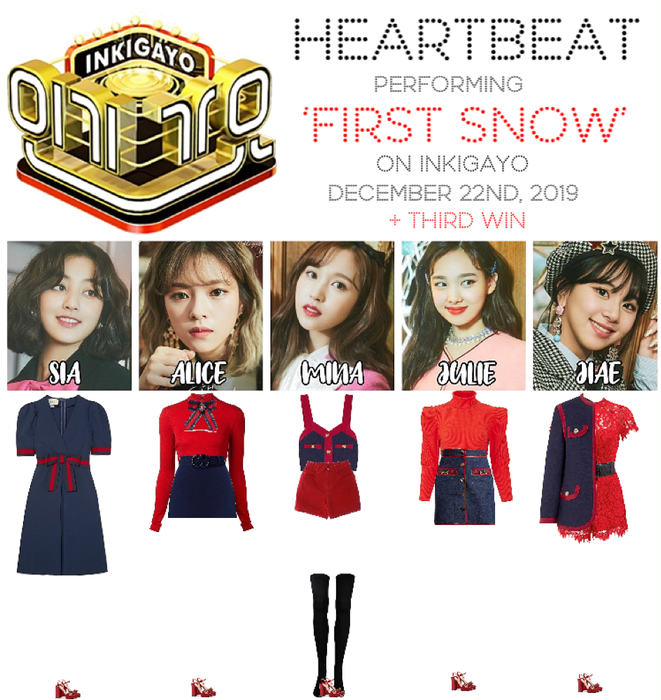 [HEARTBEAT] 12222019 INKIGAYO STAGE | ‘FIRST SNOW’ + THIRD WIN