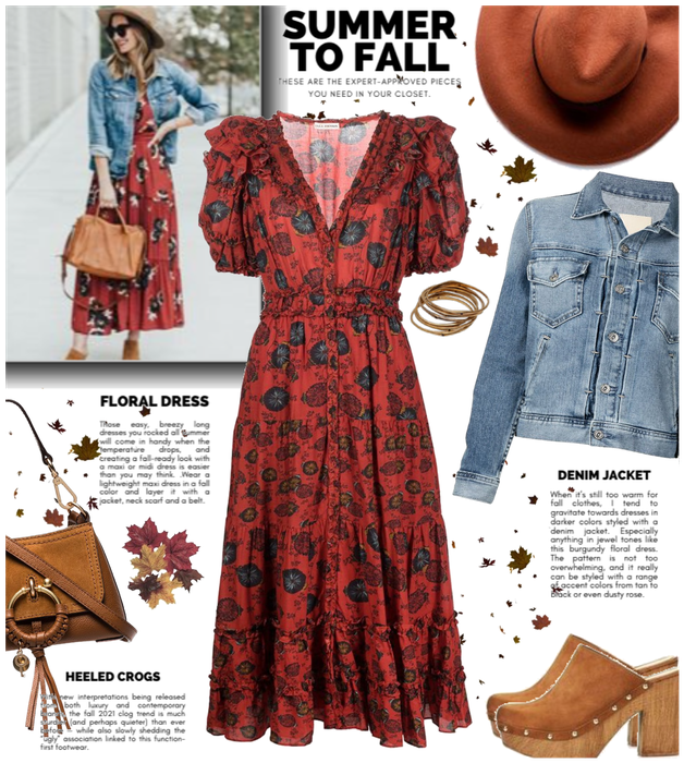 Summer to fall outfit 🍁🍂