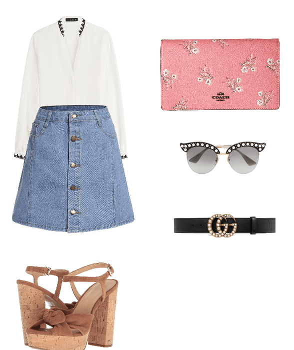 Summer outfit inspiired by Gucci
