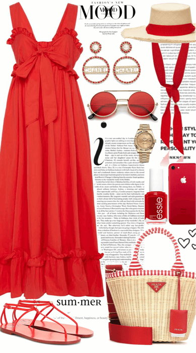 Maxi Red Dress