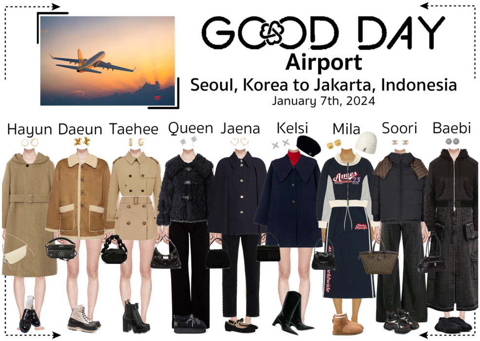 GOOD DAY (굿데이) [AIRPORT] Jakarta to Seoul