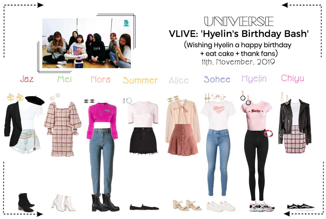 UNIVERSE VLIVE 'Hyelin's Birthday Bash'