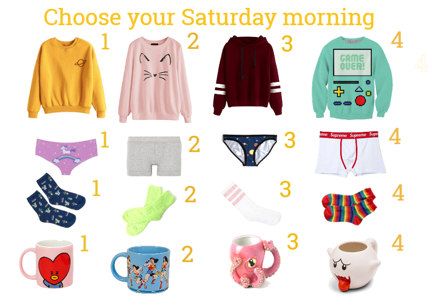 Choose your Saturday morning!