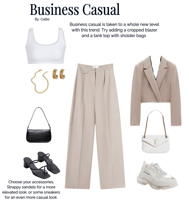 2021 Spring trend: Business casual