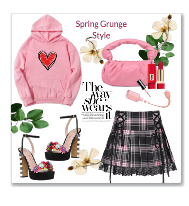 Spring Grunge style outfit