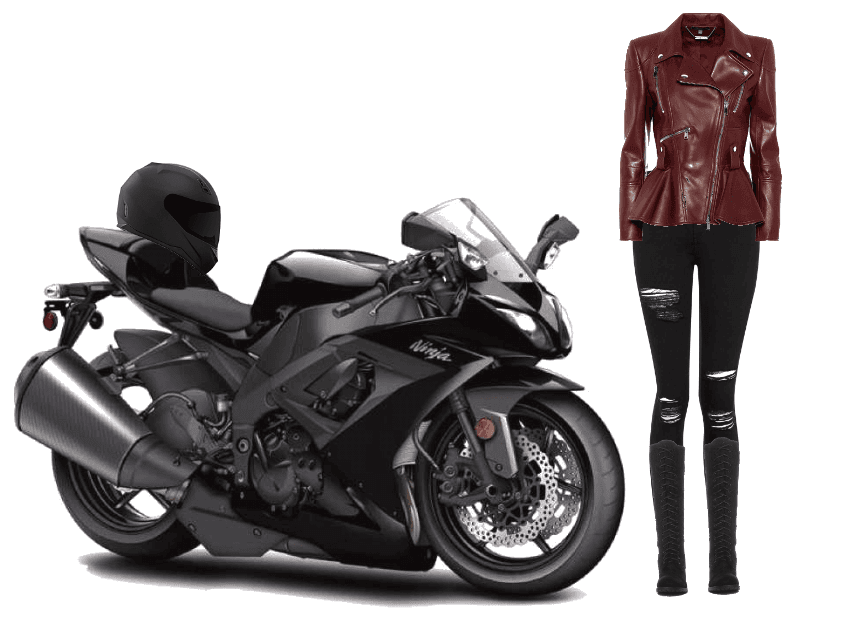 motorcycle outfit