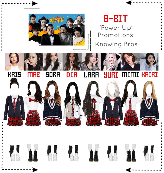 ⟪8-BIT⟫ Knowing Bros Outfits - 'Power Up' Promotions