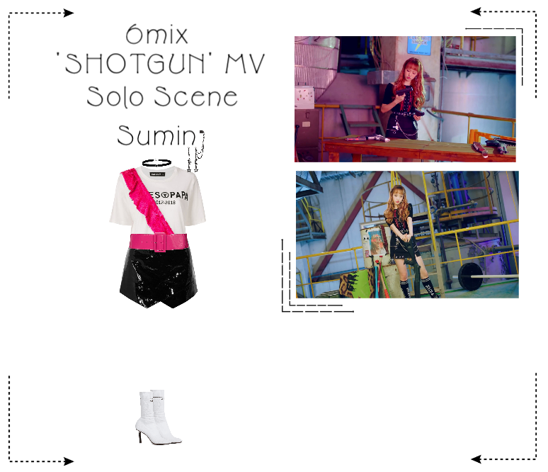 《6mix》'SHOTGUN' Music Video - Sumin Solo Scene